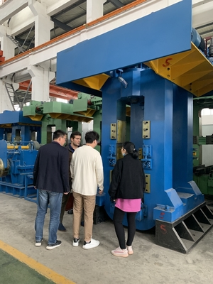 Αυτόματος γεια κρύος κυλώντας μύλος 1.5mm χάλυβα 4 ηλεκτρικός έλεγχος Siemens