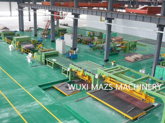 Αυτοματοποίηση μΑ 4X1800mm για το ανοξείδωτο που κόβεται – γραμμές μαύρου βερνικιού -μήκους με μεγάλης ακρίβειας
