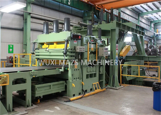 Αυτοματοποίηση μΑ 2X1250mm για το πιάτο χάλυβα που κόβεται – γραμμή μηχανών -μήκους με μεγάλης ακρίβειας
