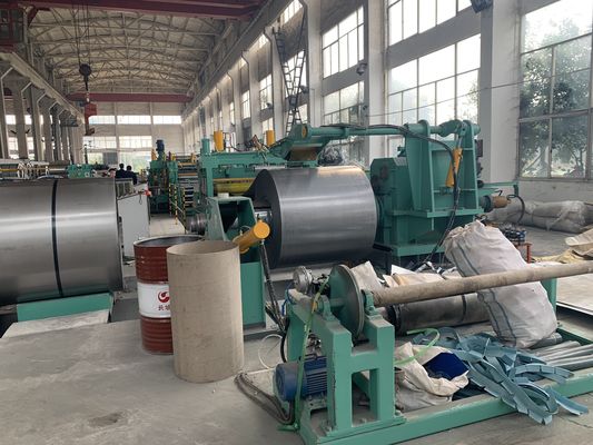 80m/min διευθετήσιμη σπείρα μετάλλων 0.44mm που σκίζει τη μηχανή