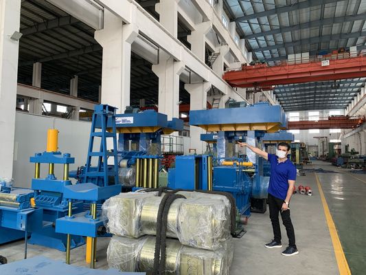 150m/min Δύο βάσεις αντίστροφη ψυχρή έλαση για χαλκό από ανθρακούχο χάλυβα