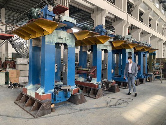 Τρεις στάσεις τέσσερις υψηλός συνεχής κρύος κυλώντας μύλος