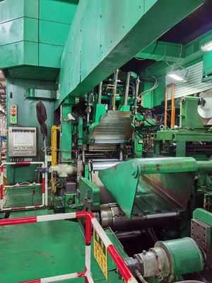 Ø205×750/Ø650×700 750mm γεια μηχανή κυλώντας μύλων αντιστροφής τέσσερα κρύα με το AGC που ελέγχεται από το PLC για το μη-πάστωμα καυτός-ρ