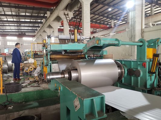 λουρίδα χάλυβα 501500mm που σκίζει τη μηχανή για το πλάτος σπειρών/το τέμνον πλάτος